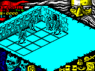 Hero Quest Return of the Witch Lord screenshot 3 for ZX Spectrum